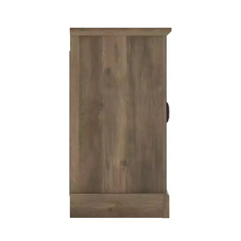 Buffet 3 portes avec rangements ajourés et miroirs 45,7 L 15,7 P 29,3 H