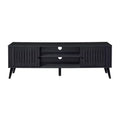 AndMakers 58.27 in. Wood TV Stand with 2 Storage Cabinets Fits TV's up to 65 in.