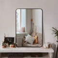 TUYOHW 24x32 Inch Wall Mount Bathroom Mirror,Rectangular Wall Mount Vanity Mirror for Bathroom,Bedroom