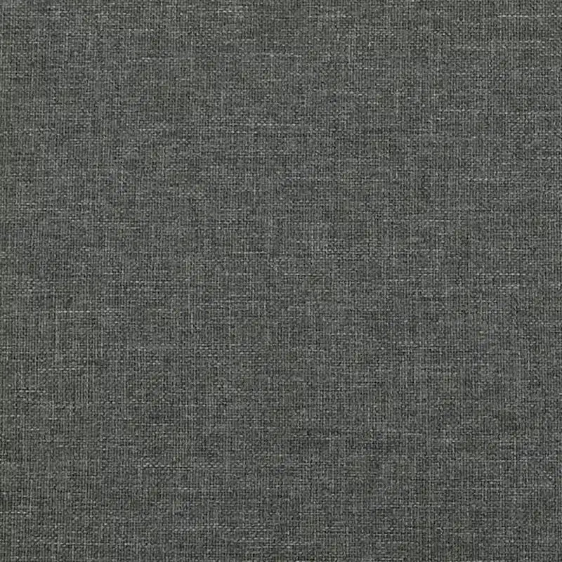 Cadre de lit Gris foncé Polyester, Contreplaqué, Bois d'ingénierie Lit jumeau XL