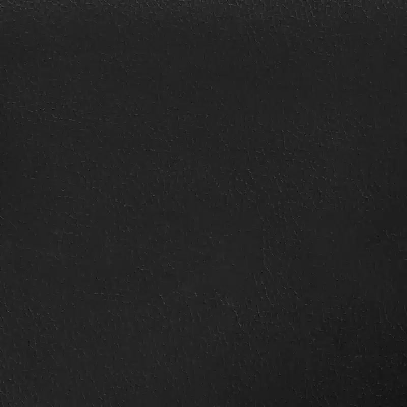 Cadre de lit Cuir synthétique noir, contreplaqué, bois composite