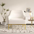 Christopher Knight Home Camille Modern Chenille Upholstered Accent Chair with Curved Backrest