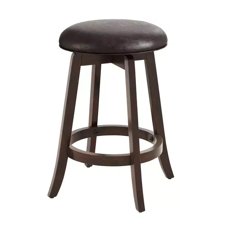 Lot de 2 tabourets de comptoir pivotants à 360° avec repose-pieds
