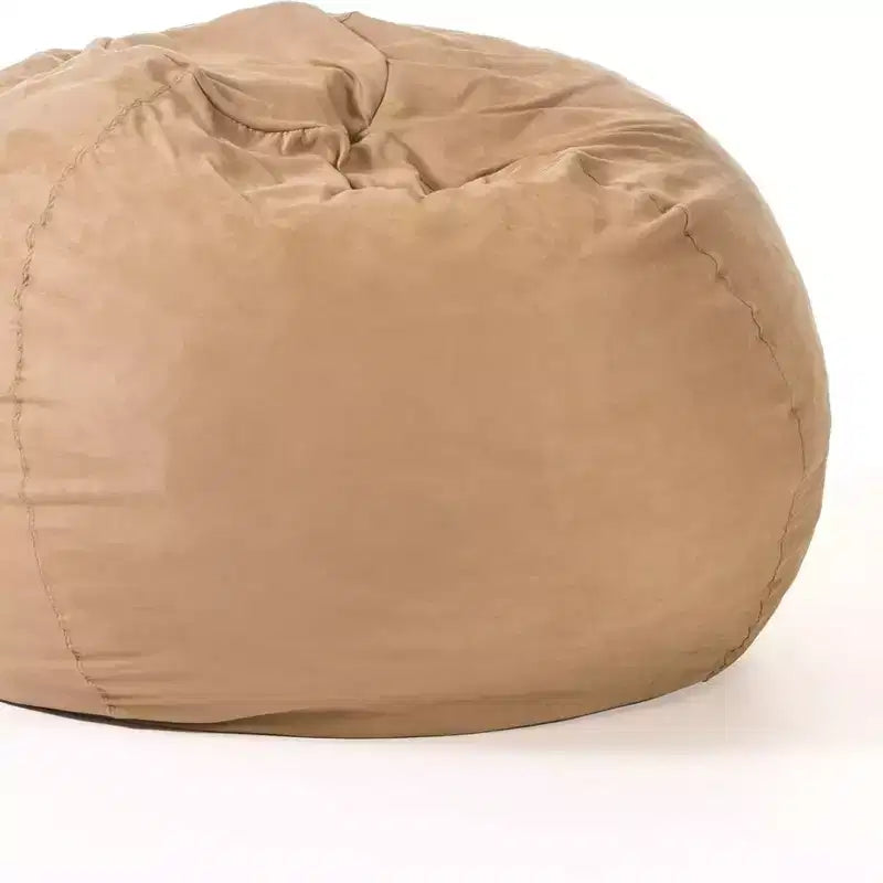 Fauteuil poire de 1,5 m de haut en mousse déchiquetée haute densité, chaise de sol confortable avec housse en microsuède amovible pour la lecture, la chambre à coucher