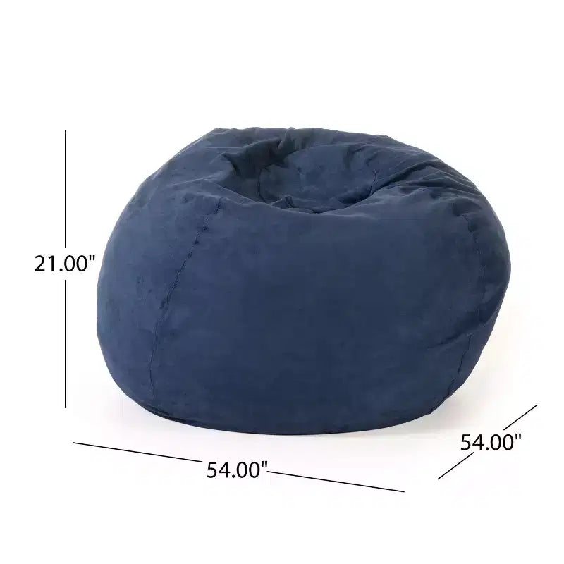 Fauteuil poire de 1,5 m de haut en mousse déchiquetée haute densité, chaise de sol confortable avec housse en microsuède amovible pour la lecture, la chambre à coucher