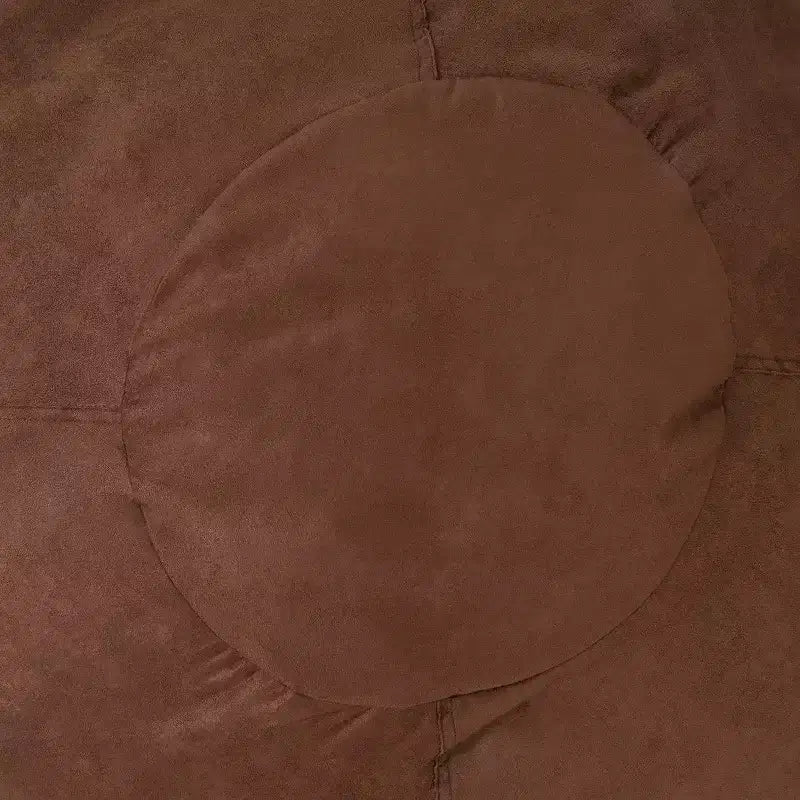 Fauteuil poire de 1,5 m de haut en mousse déchiquetée haute densité, chaise de sol confortable avec housse en microsuède amovible pour la lecture, la chambre à coucher