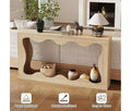 63'' Farmhouse Console Table with Entryway, Couch Table Behind Sofa, Narrow Console Table, Hallway Stand for Living Room