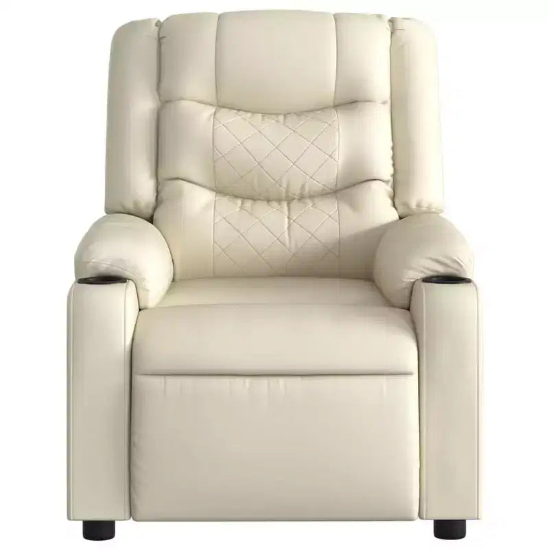 Fauteuil inclinable de massage électrique en similicuir