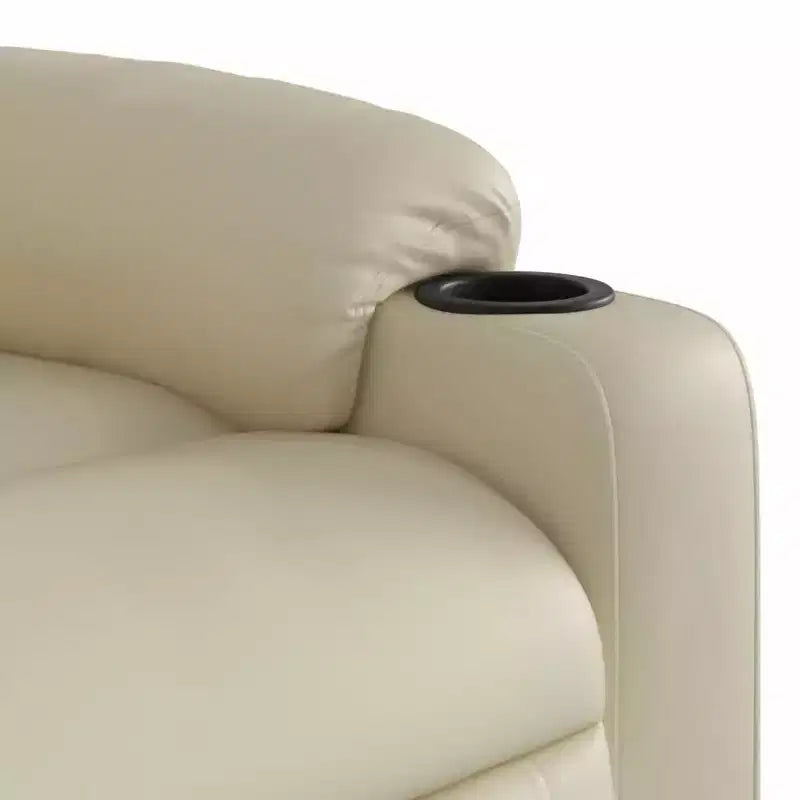 Fauteuil inclinable de massage électrique en similicuir