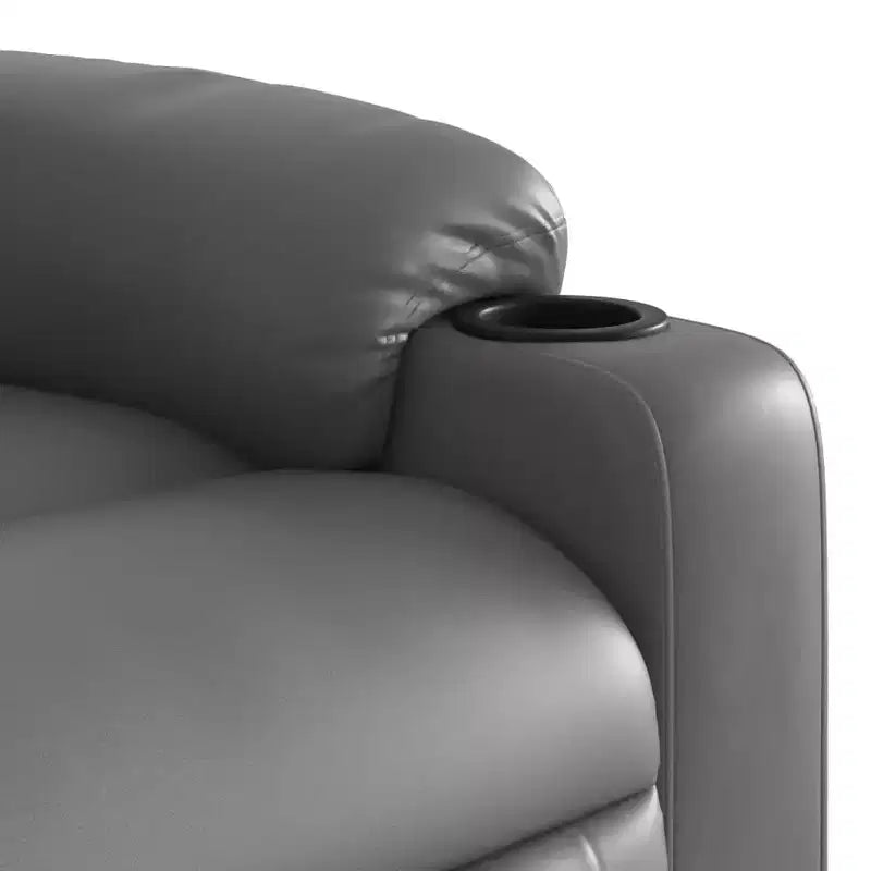 Fauteuil inclinable de massage électrique en similicuir