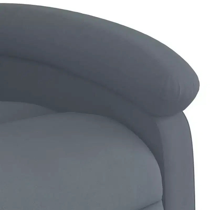 Fauteuil inclinable de massage avec oreilles, réglable, en velours
