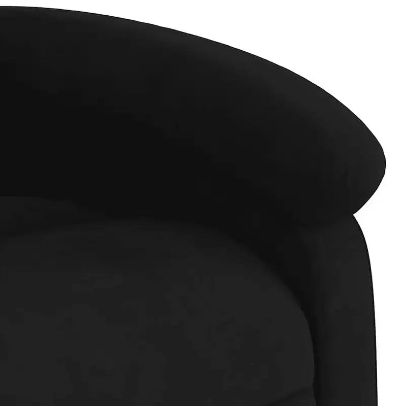 Fauteuil inclinable de massage avec oreilles, réglable, en velours