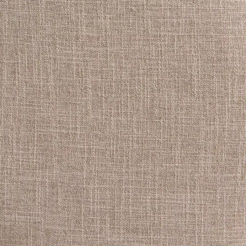 Lot de 2 tabourets de bar rembourrés en polyester marron, structure en bois d'hévéa, hauteur d'assise fixe 76 cm