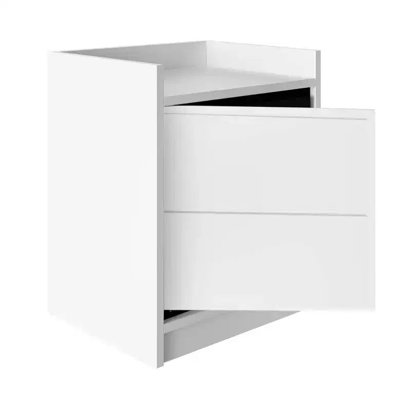 Table de chevet avec porte battante